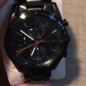 Black MK men’s watch